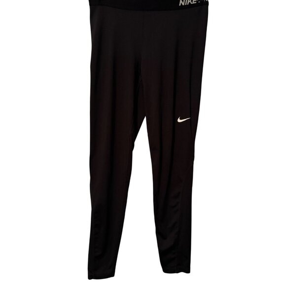 Nike Pro Dri-Fit Men XL Black Leggings Athletic Legging - Picture 1 of 12